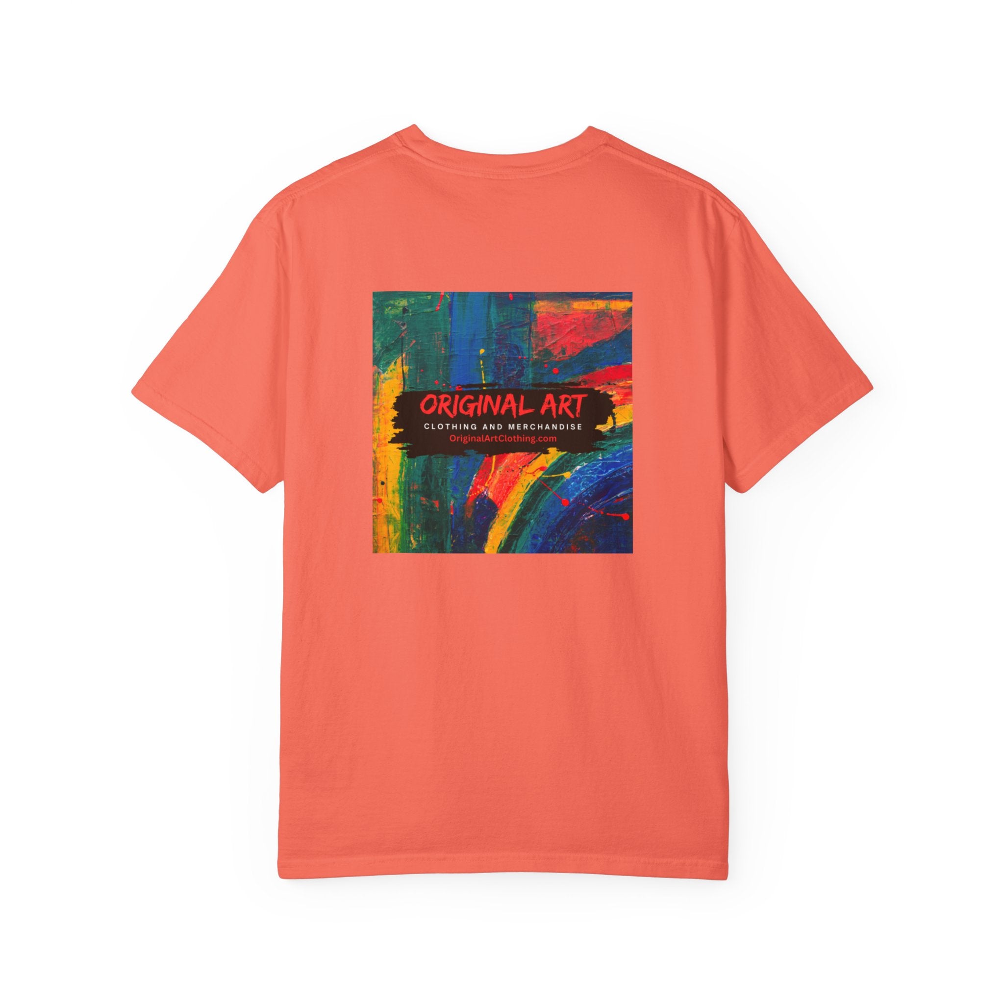 What Up! Tee — Casual Graphic T-Shirt with 'what up!' Front & Original Art Back