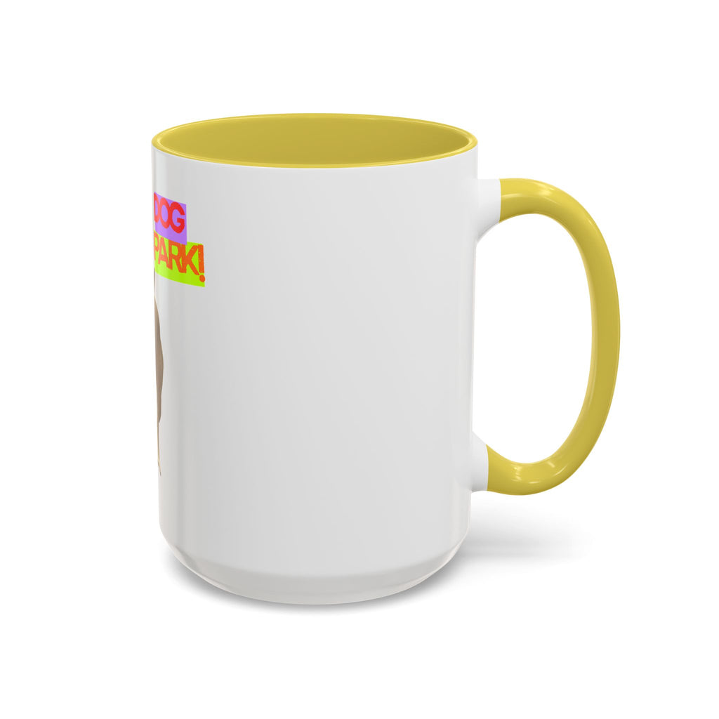Colorful Dog Park Mug - Perfect for Pet Lovers, Gift for Dog Owners, Unique Coffee Cup, Fun Dog-Themed Drinkware, Playful Pet Mug