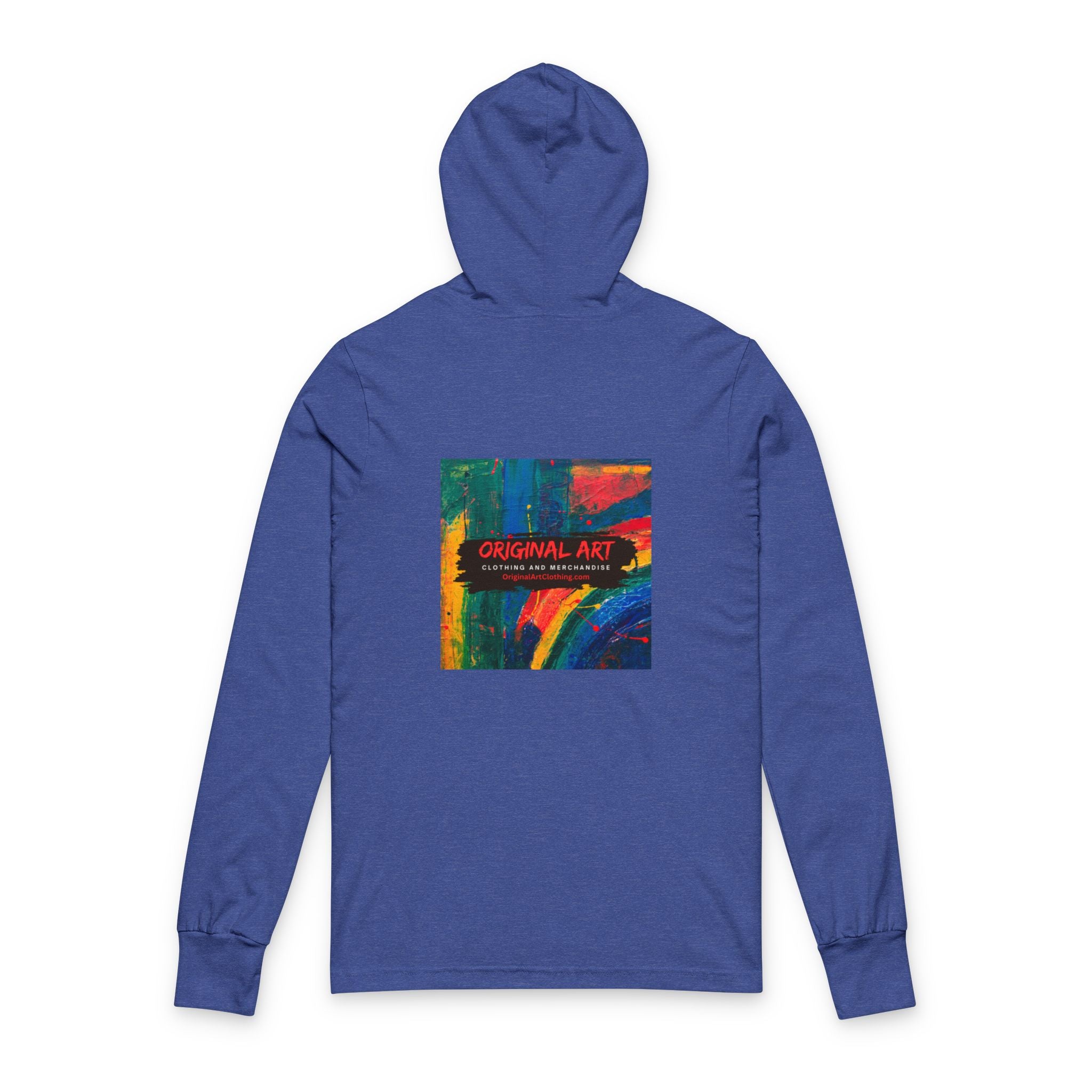 Prism Wave Hooded Long-Sleeve Tee
