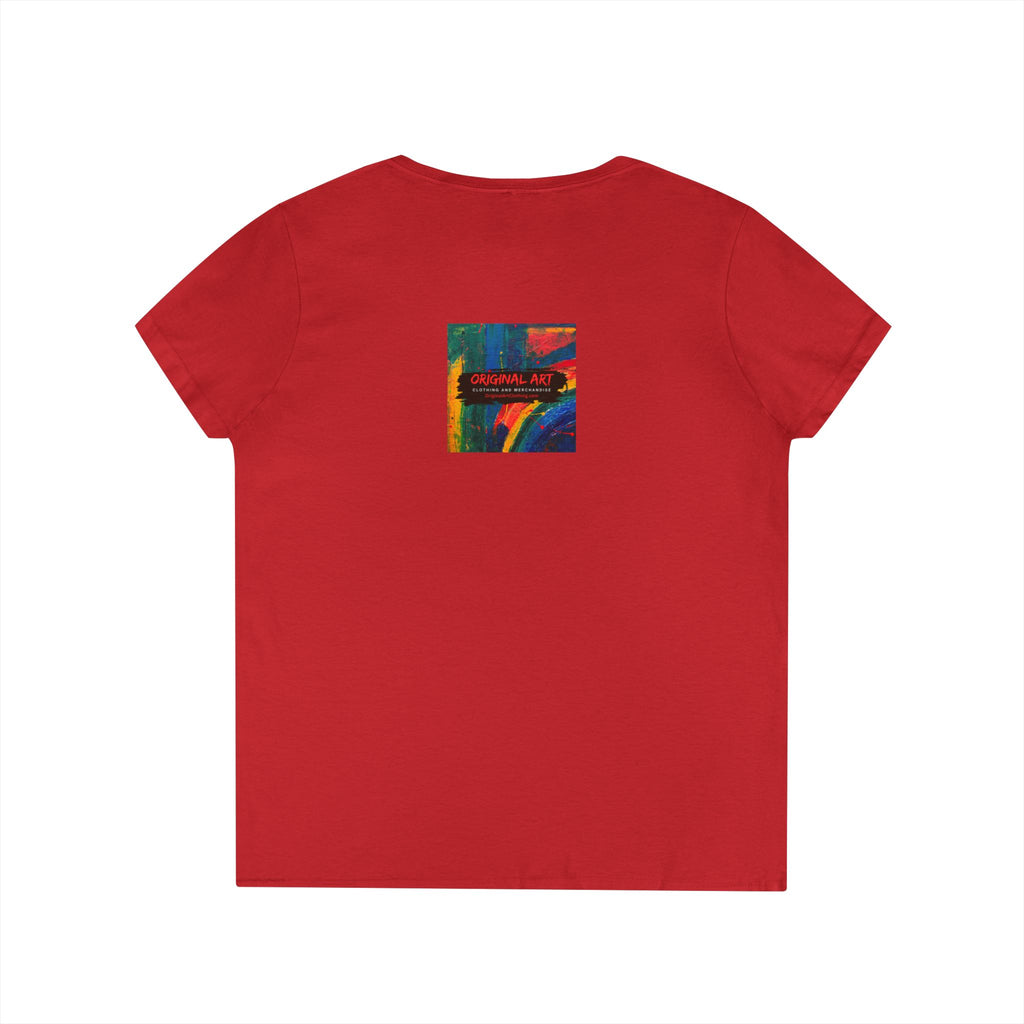 Nurse Superhero V‑Neck Tee — "Nurses Super Heroes in Scrubs"