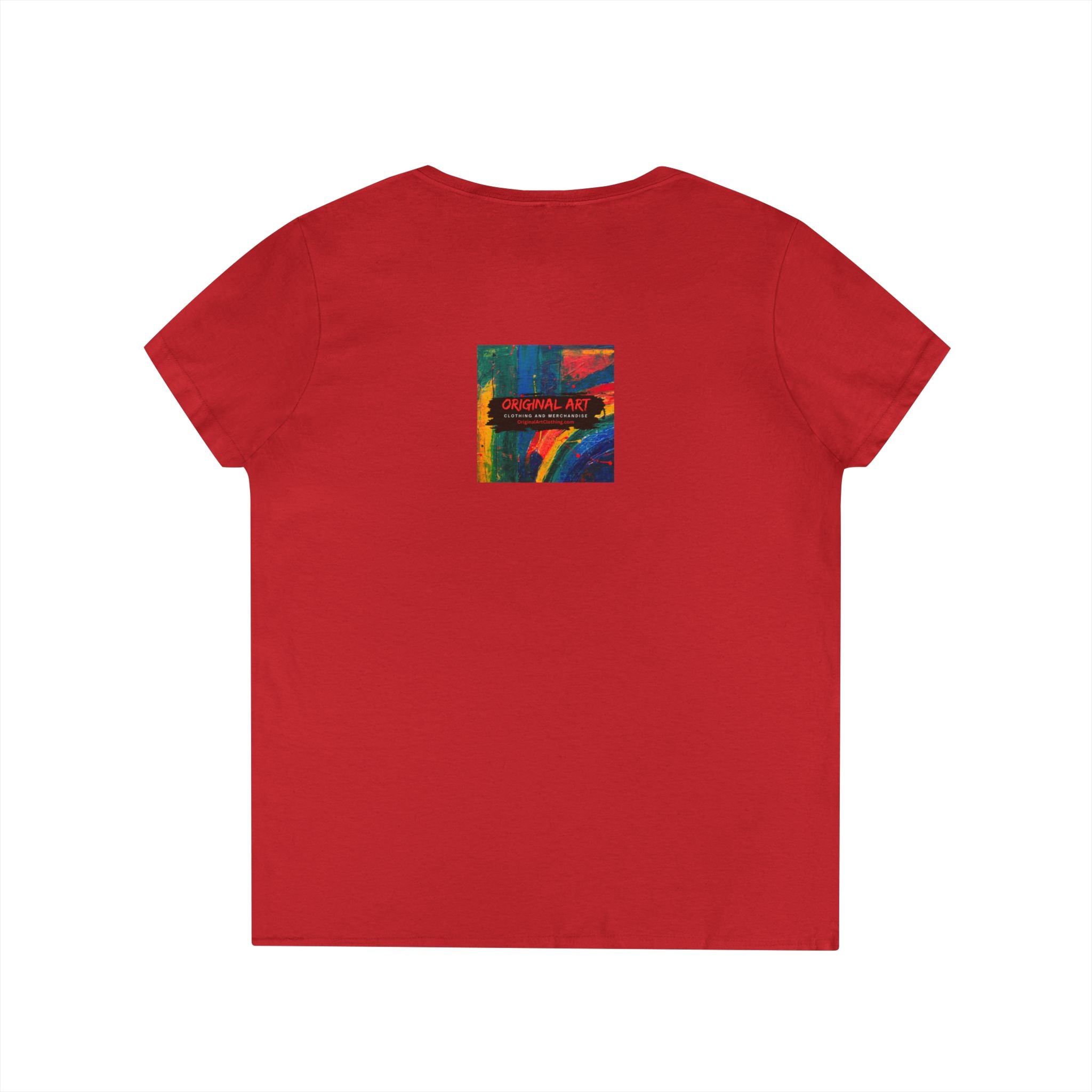 Nurse Superhero V‑Neck Tee — "Nurses Super Heroes in Scrubs"