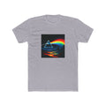 Prism Spectrum Tee — Retro Rainbow Prism Graphic T-Shirt