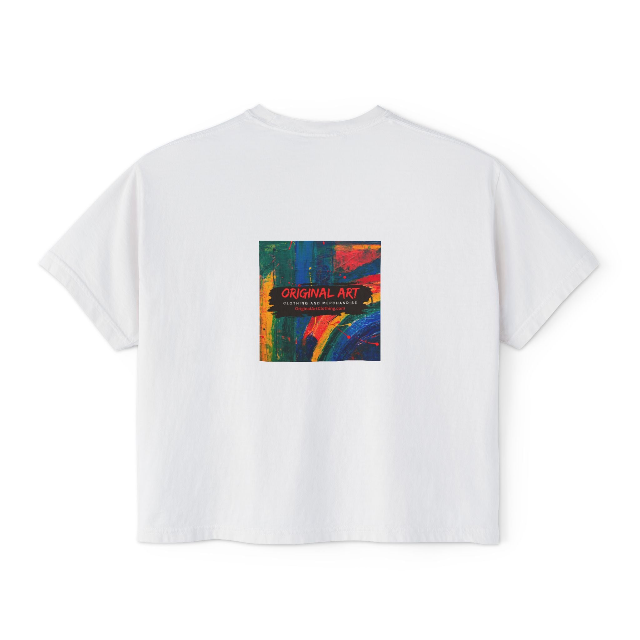 Game On! Level Up Women's Boxy Gaming Graphic Shirt