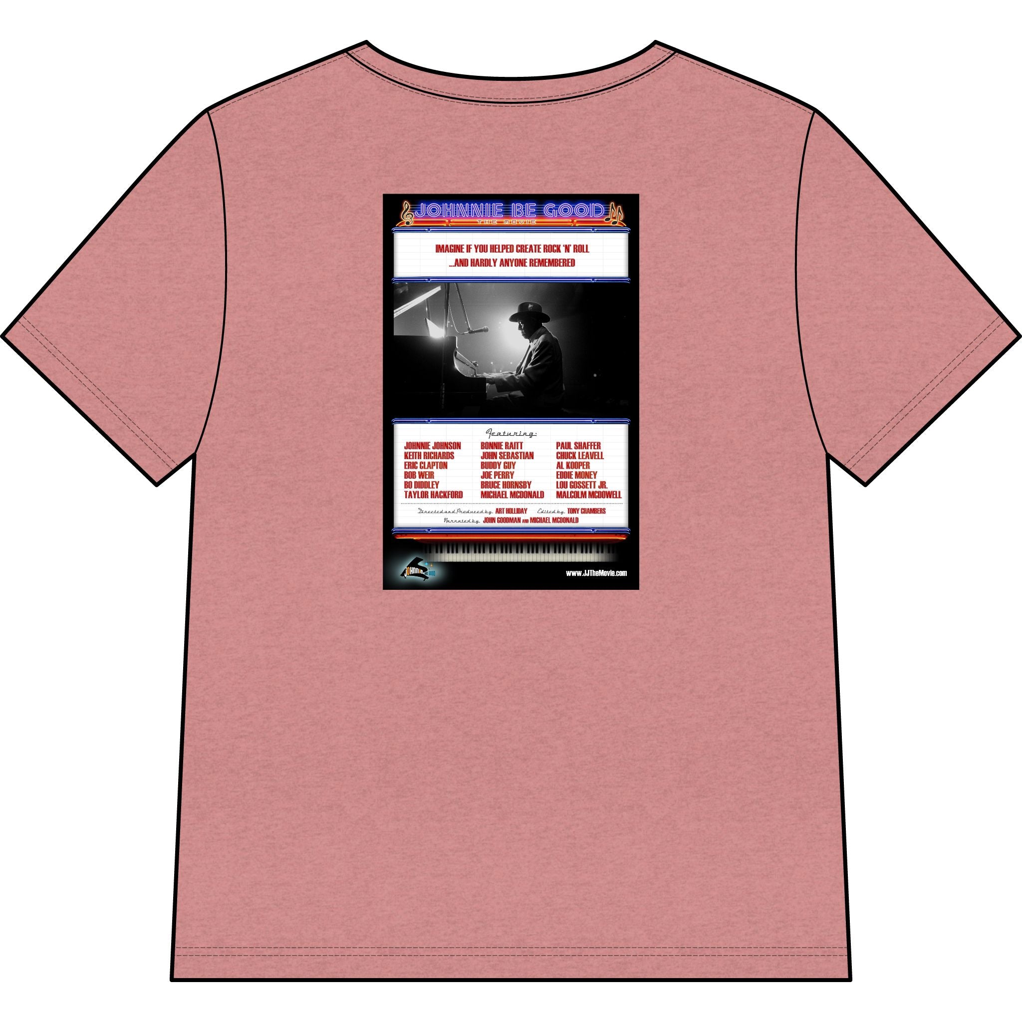 "Johnnie Be Good" Documentary Women's V‑Neck Tee