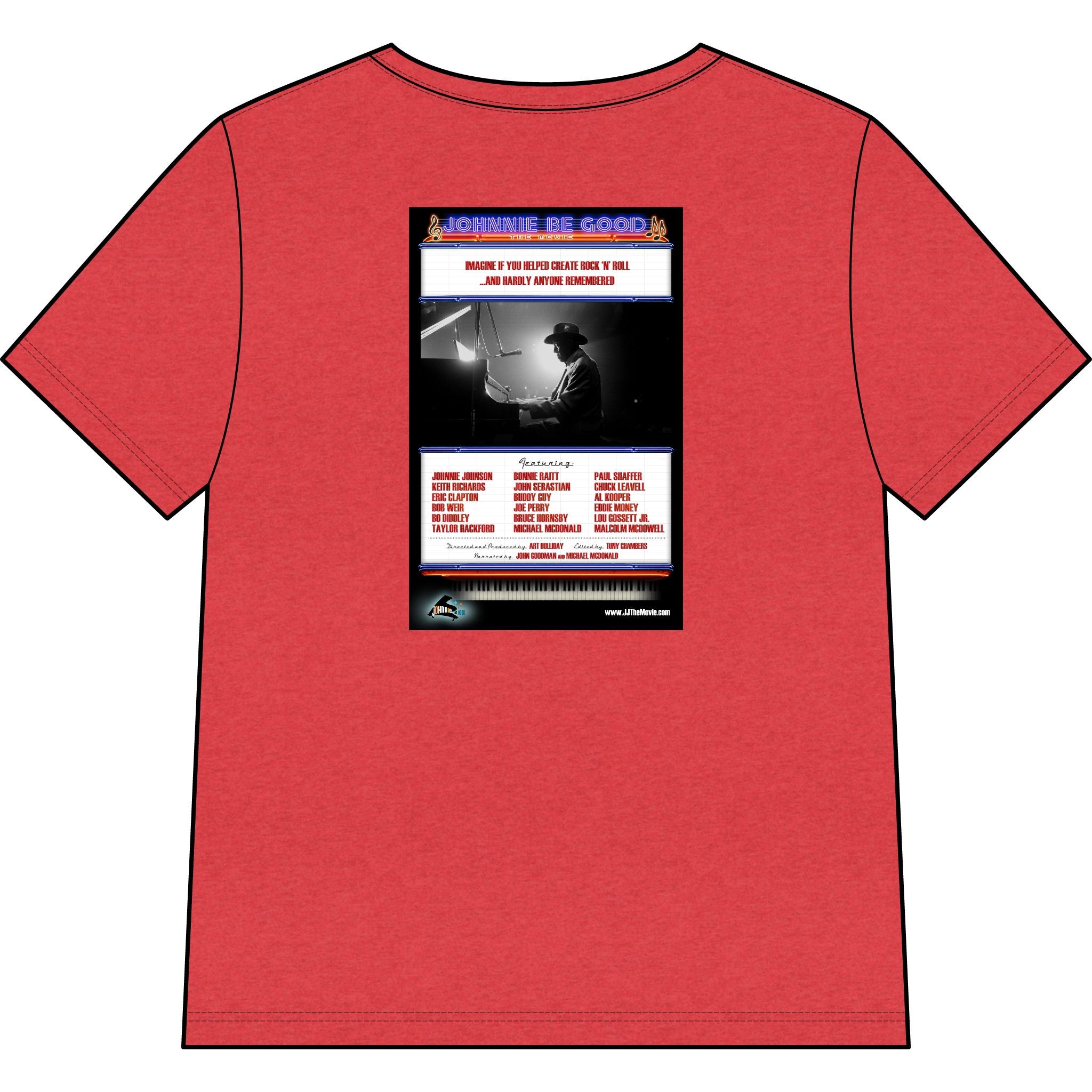 "Johnnie Be Good" Documentary Women's V‑Neck Tee