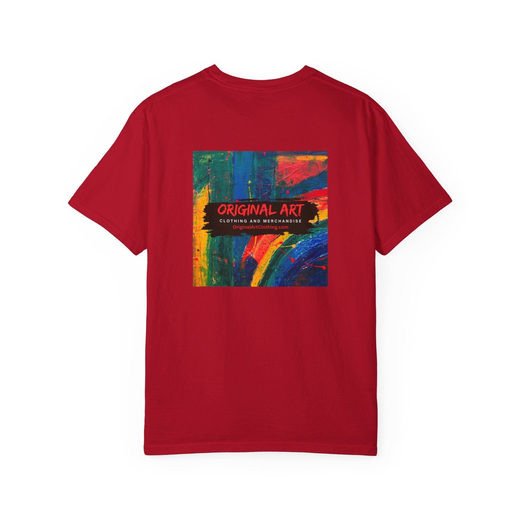 What Up! Tee — Casual Graphic T-Shirt with 'what up!' Front & Original Art Back