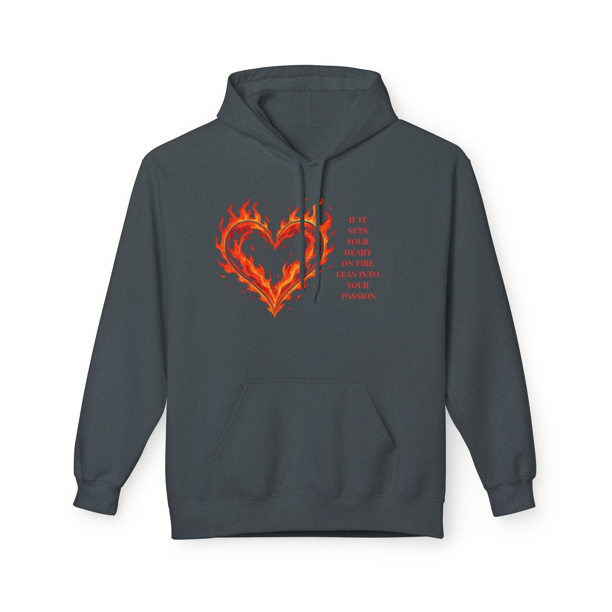If It Sets Your Heart On Fire Graphic Pullover