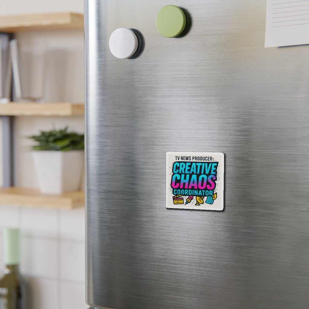 TV News Producers... Chaos Coordinator Die-Cut Magnets | Fun Gifts for TV News Producers | Home Decor & Office Supplies