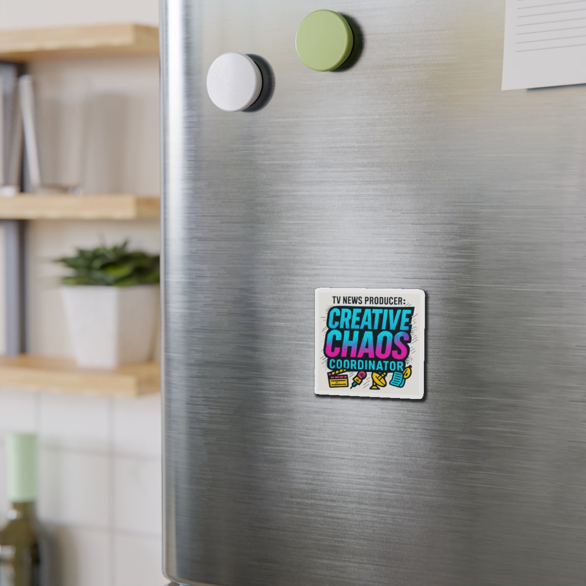 TV News Producers... Chaos Coordinator Die-Cut Magnets | Fun Gifts for TV News Producers | Home Decor & Office Supplies