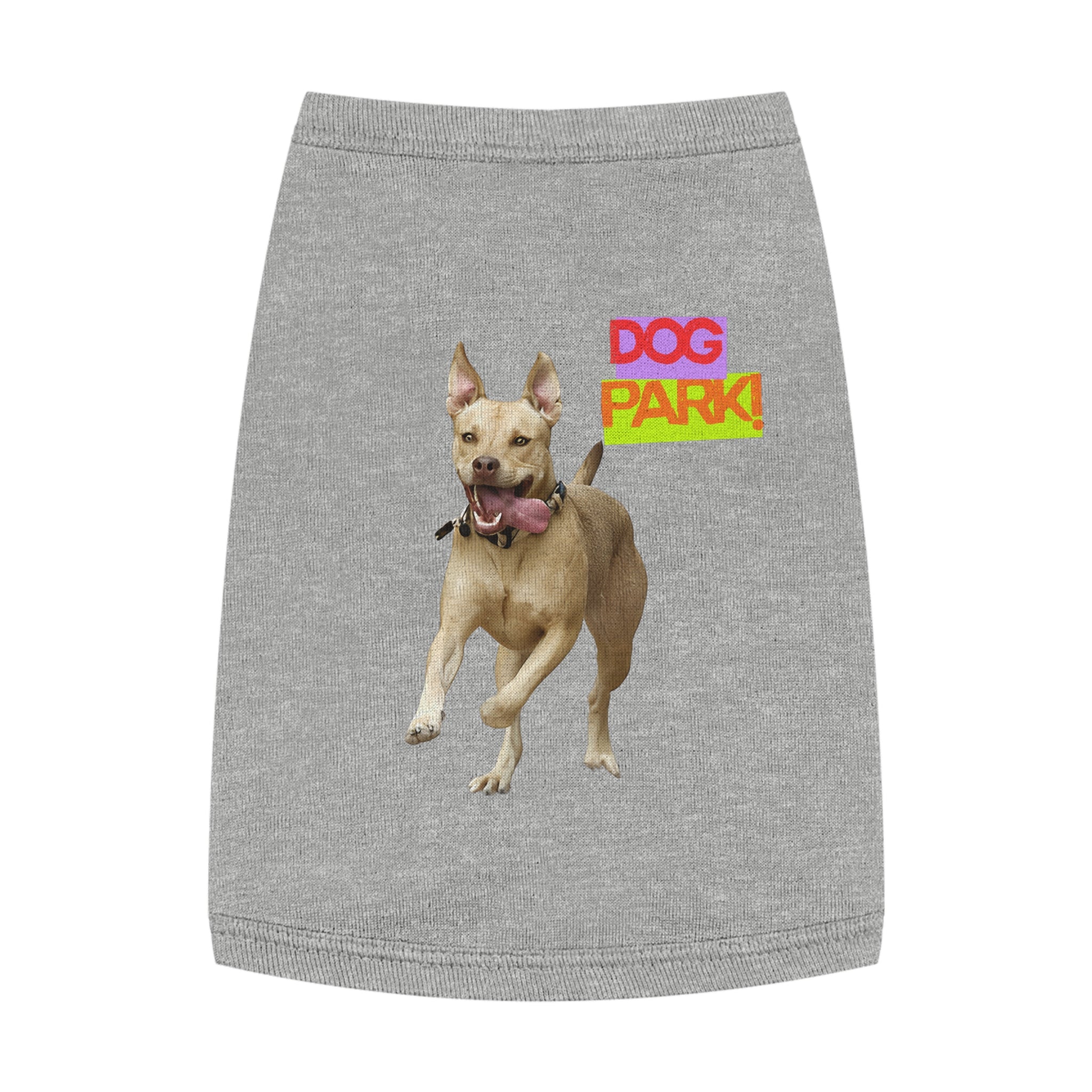 Dog Park Pet Tank Top for Playful Pups, Cute Dog Apparel, Summer Dog Fashion, Pet Birthday Gift, Outdoor Adventure Gear