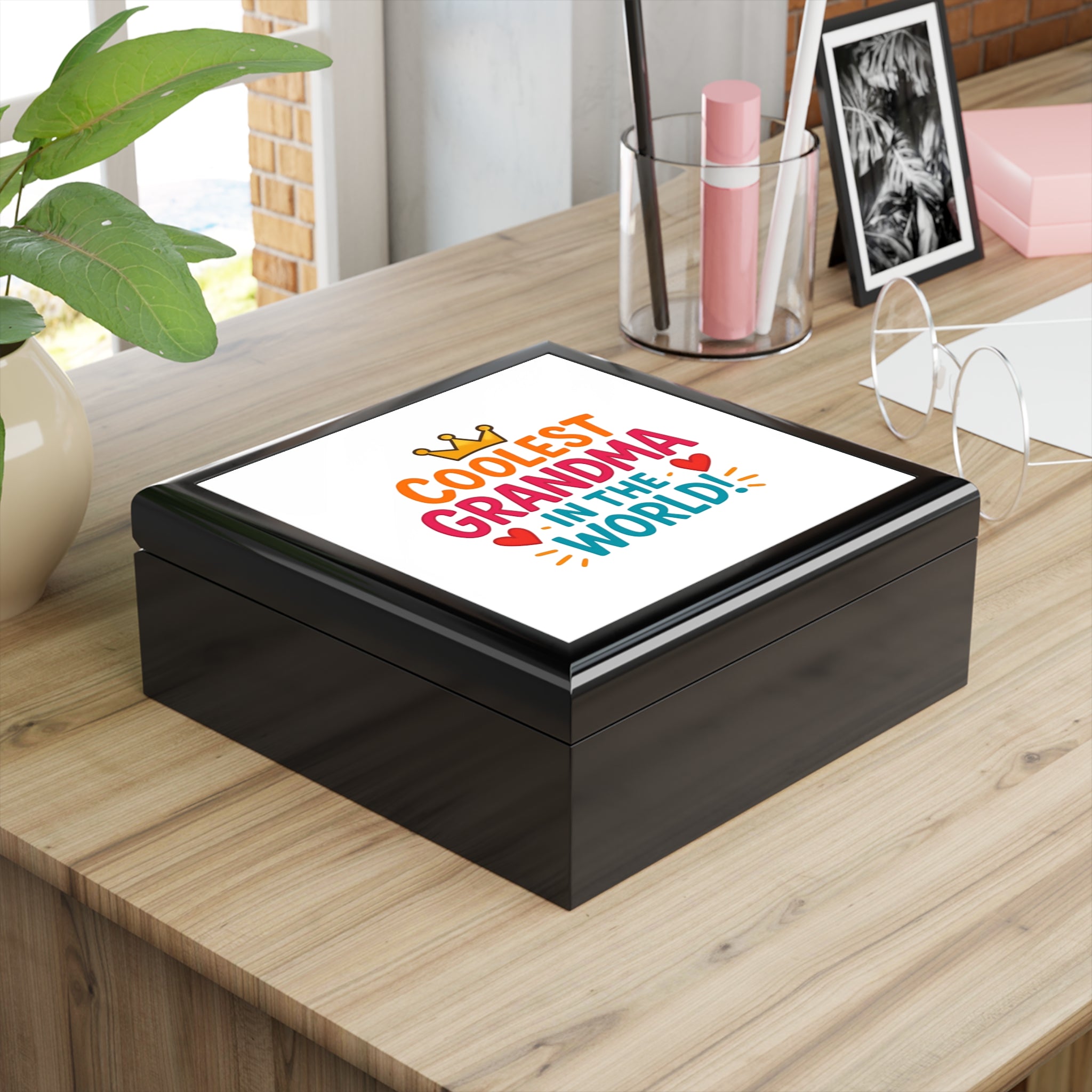 Coolest Grandma in the World Jewelry Box