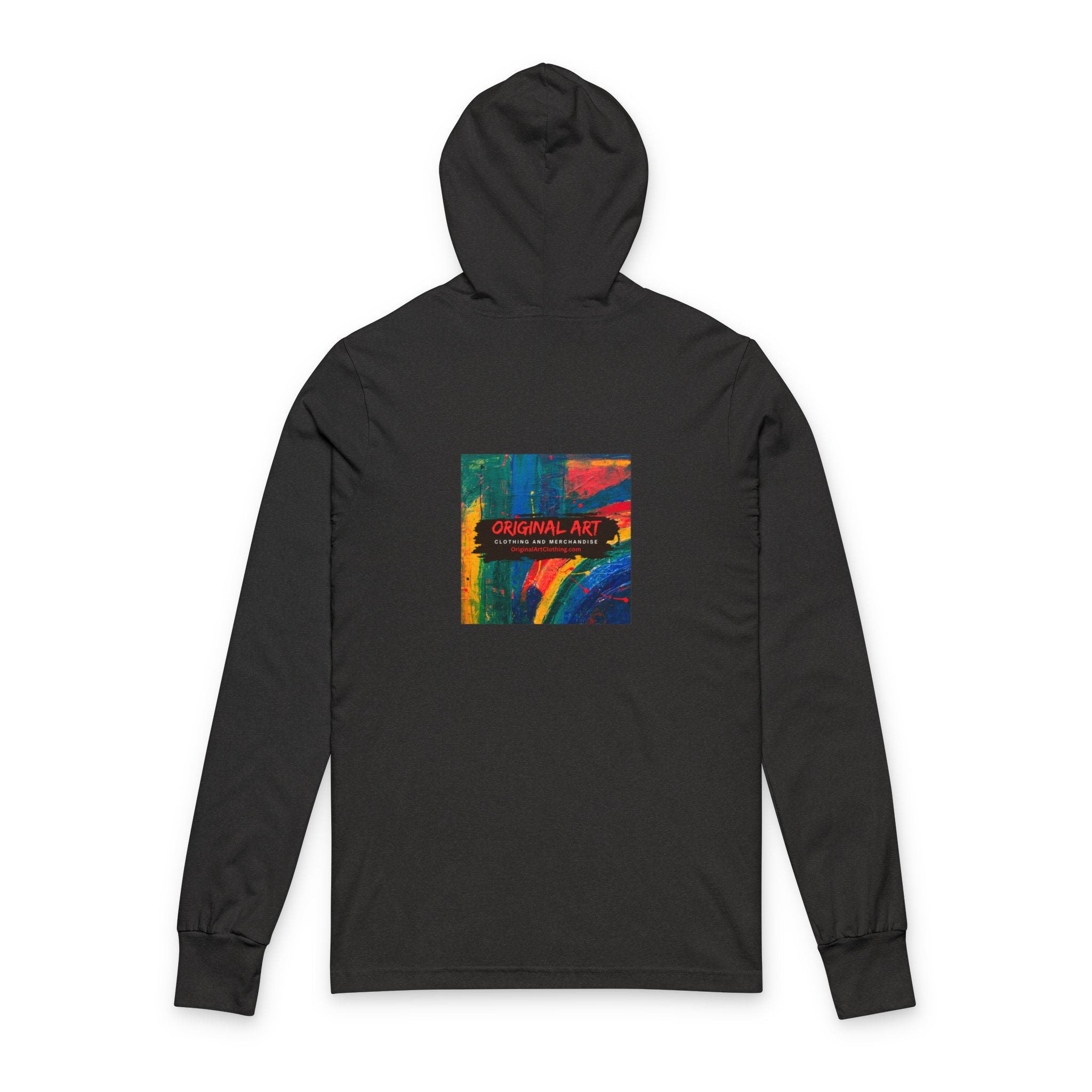 Live Music Is My Jam Hooded Tee — Guitar & Mic Graphic Long Sleeve
