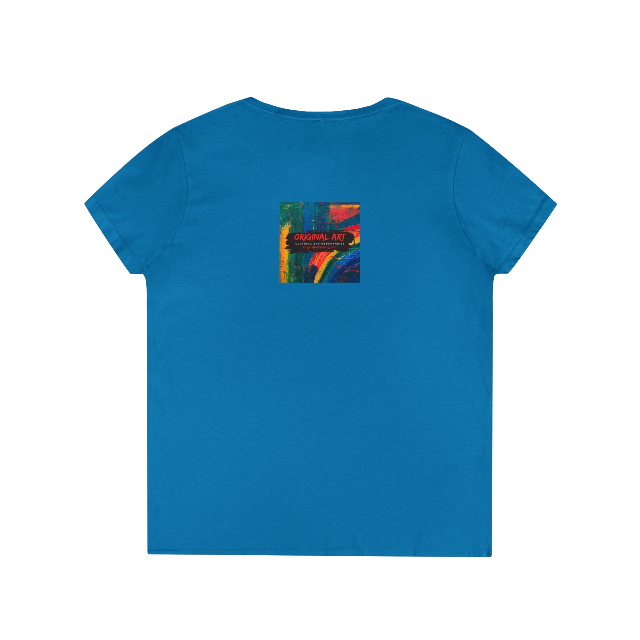 Nurse Superhero V‑Neck Tee — "Nurses Super Heroes in Scrubs"