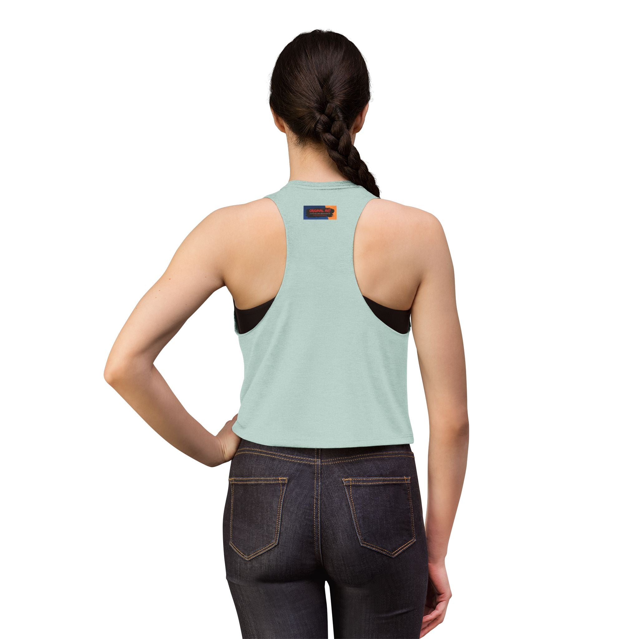 Mom Magic Crop Top — Cute Pastel Mother's Day Tank