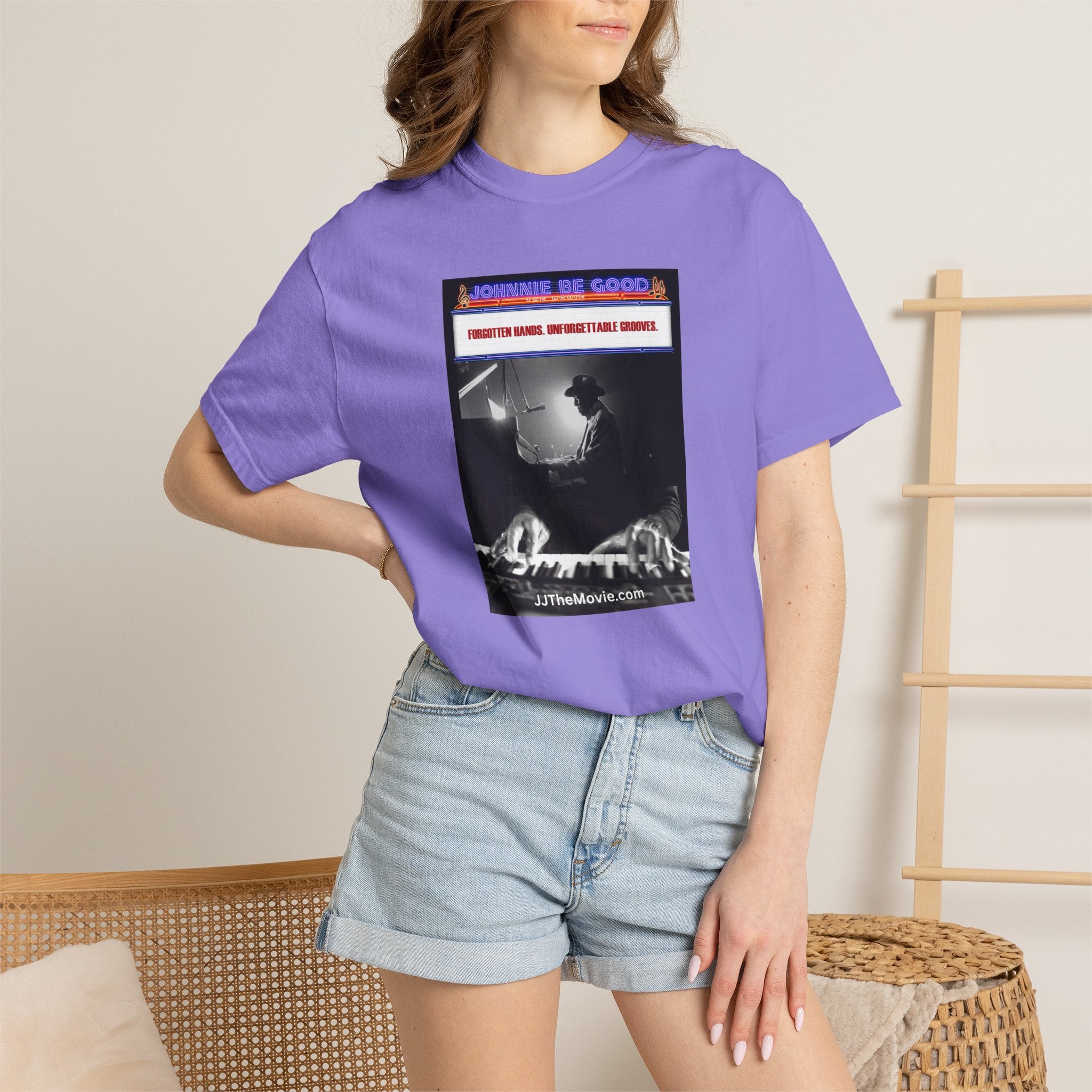 Team Johnnie Graphic T-Shirt — "Johnnie Be Good" Retro Rock Tee