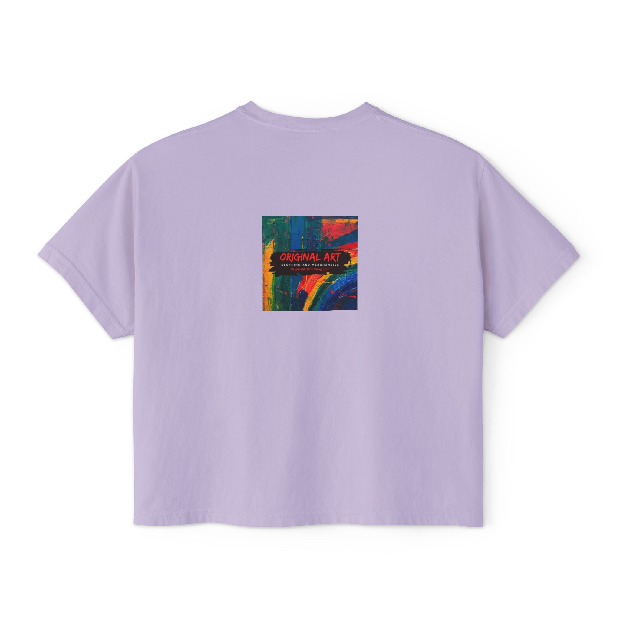 Teacher Boxy Tee — "I teach. Every Day Is Bring Your Sense of Humor to Work Day"