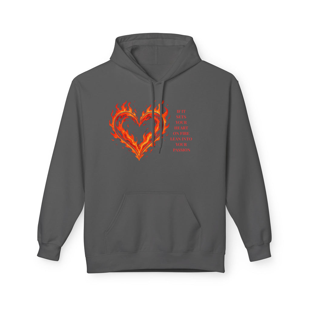If It Sets Your Heart On Fire Graphic Pullover