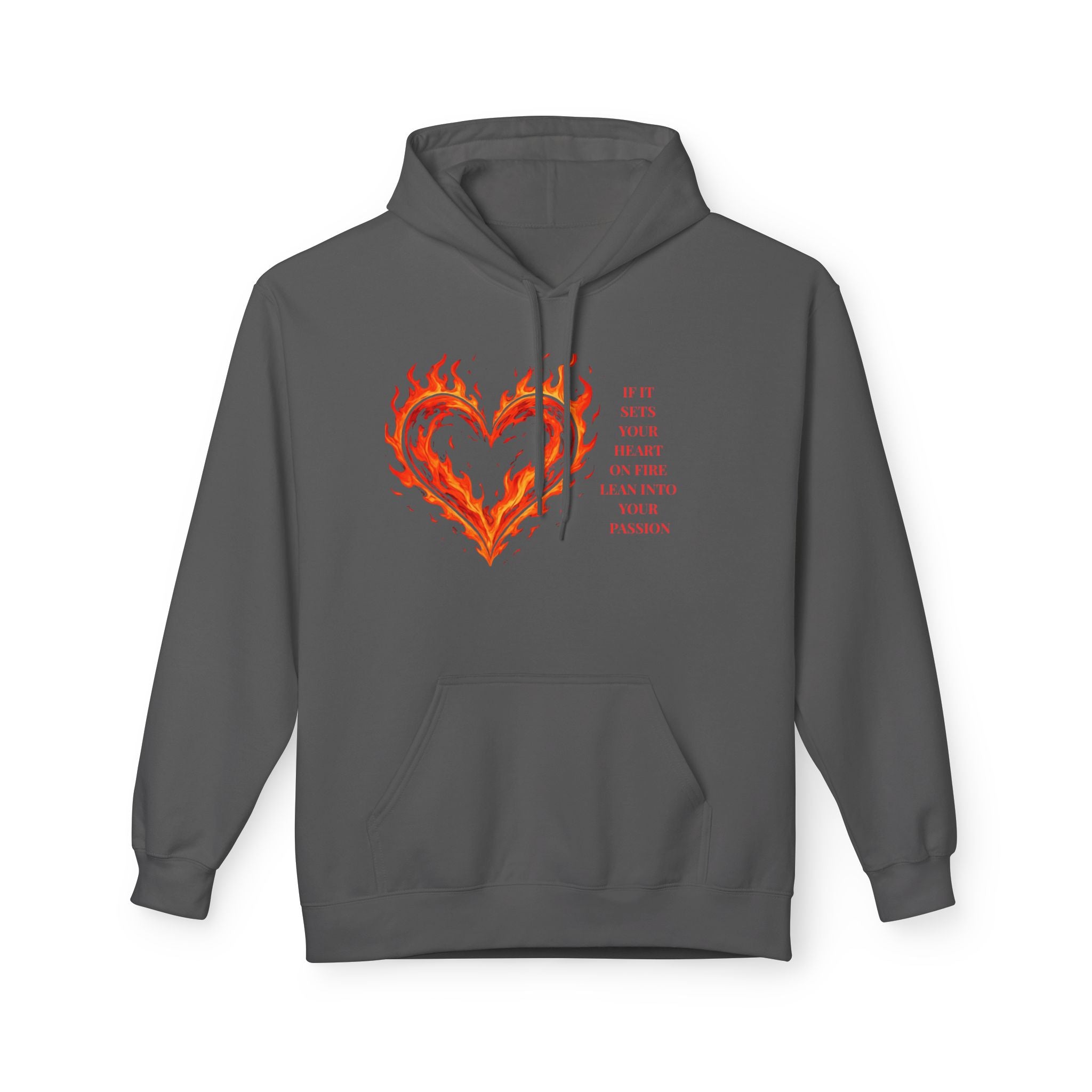 If It Sets Your Heart On Fire Graphic Pullover