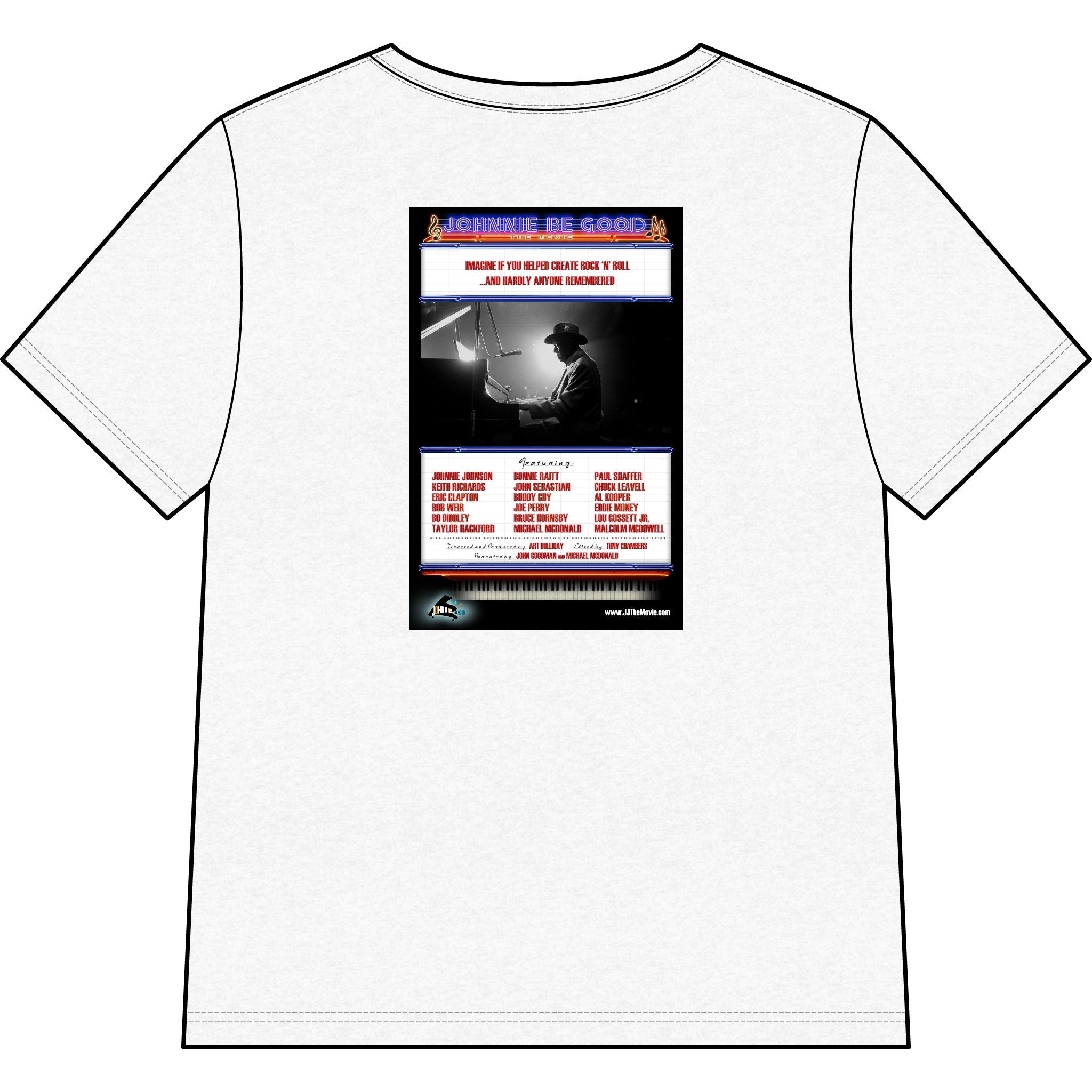"Johnnie Be Good" Documentary Women's V‑Neck Tee