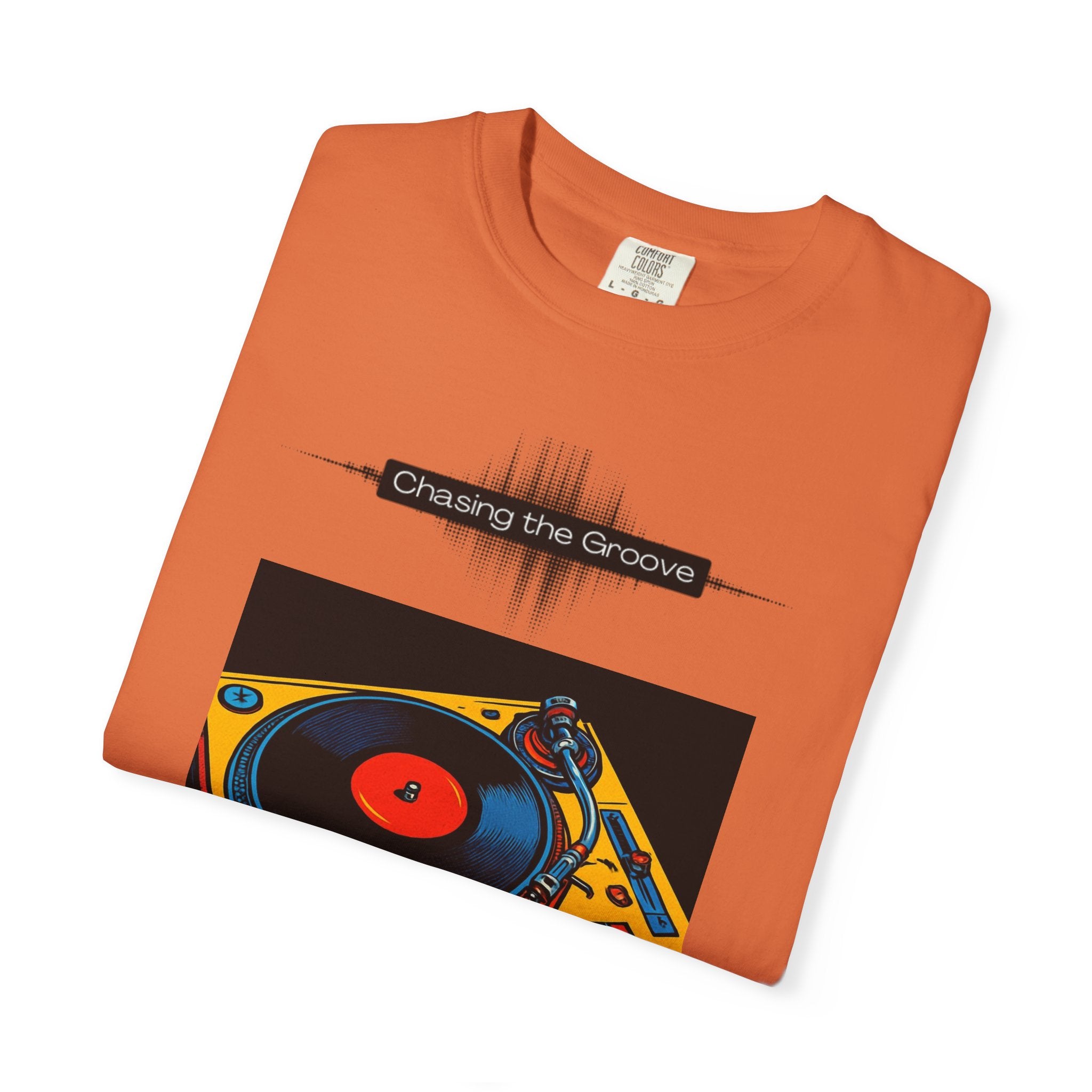 “Chasing the Groove” Retro Soundwave Tee