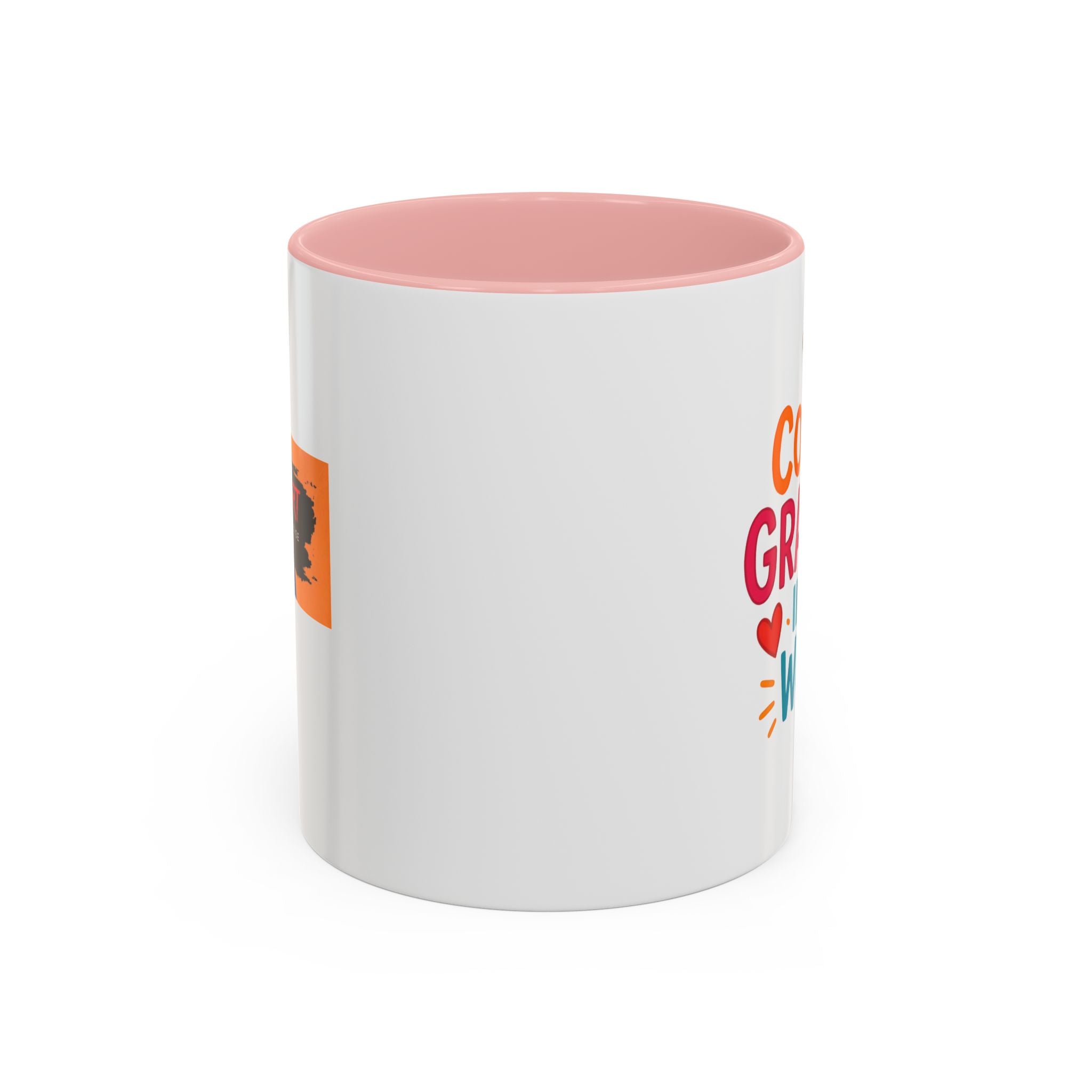 Coolest Grandma in the World Accent Coffee Mug — Fun Gift for Grandmother (11/15oz)