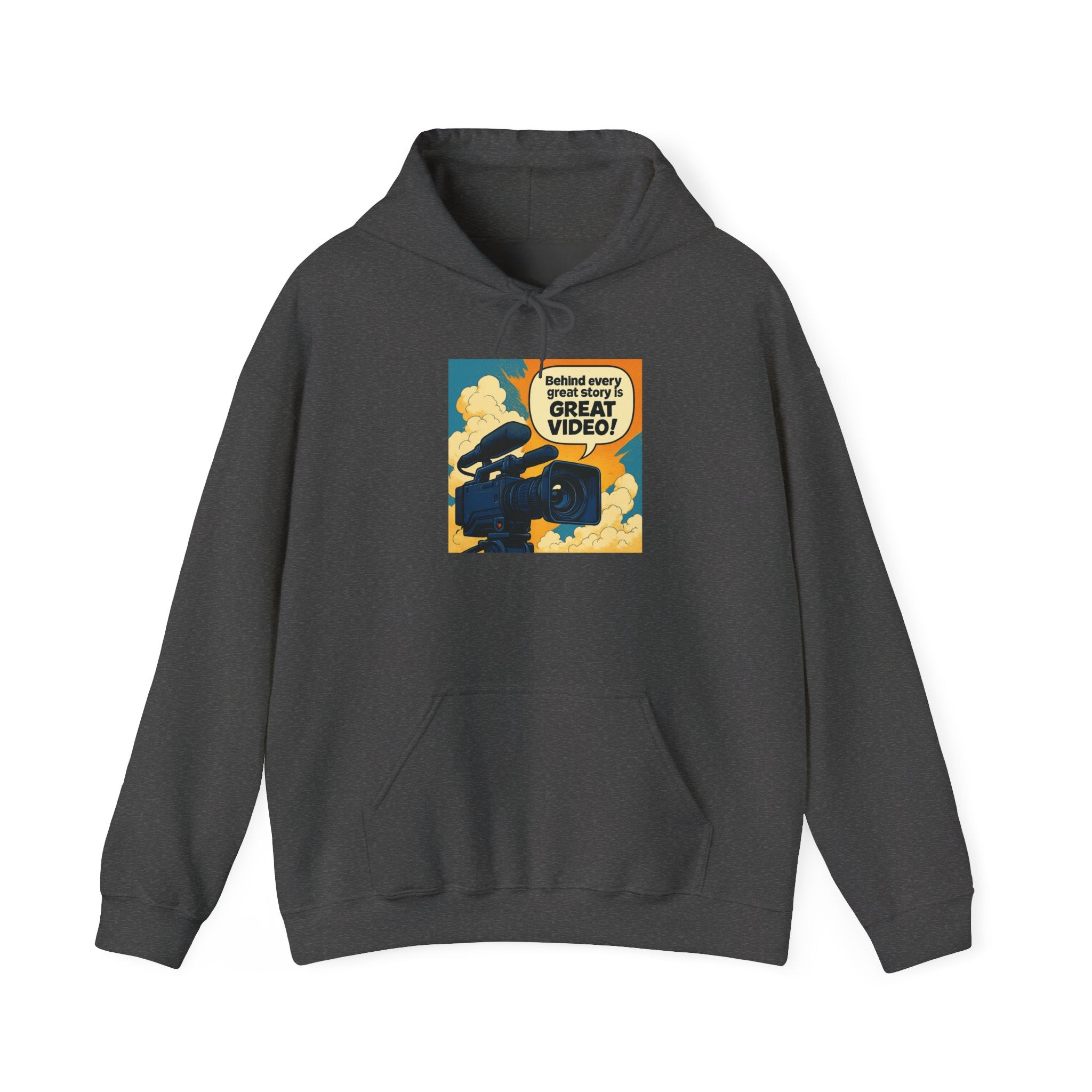 "Behind Every Great Video" Graphic Sweatshirt
