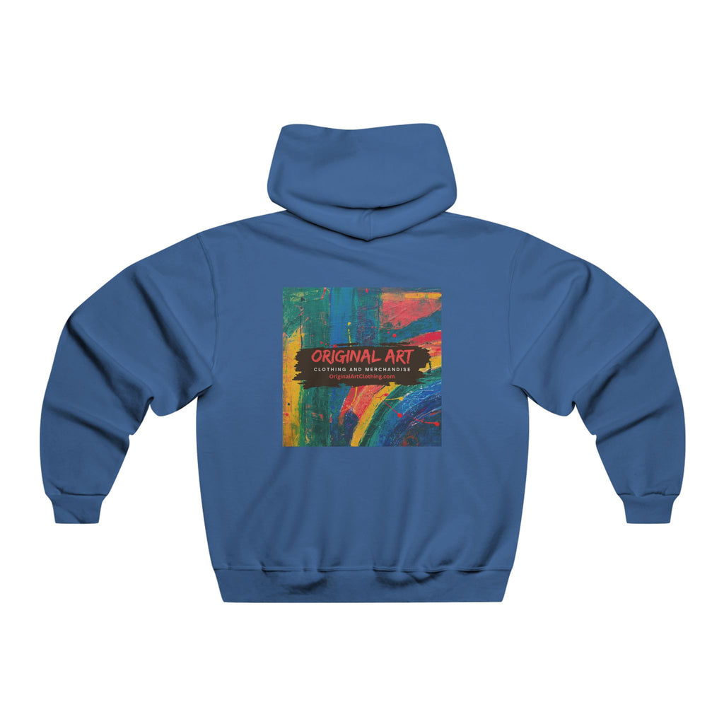What Up! Hoodie — Casual Graphic Hooded Sweatshirt with 'what up!' Front & Original Art Back