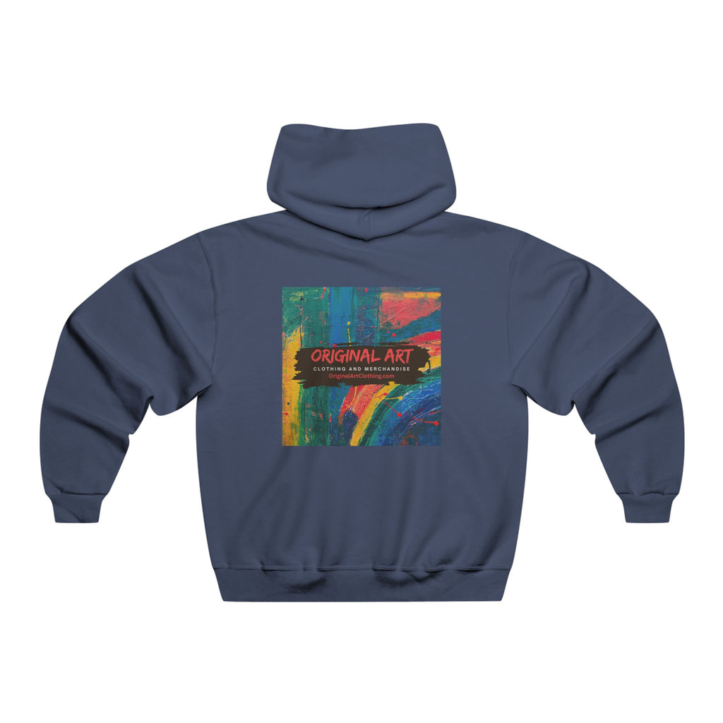 What Up! Hoodie — Casual Graphic Hooded Sweatshirt with 'what up!' Front & Original Art Back