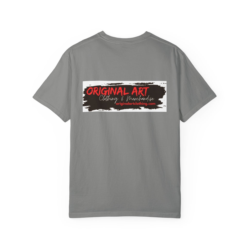 Golf Miniature Player Art T-Shirt — Surreal Golf Graphic Tee