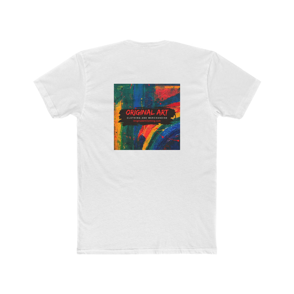 Lightning Prism Crew Tee — Retro Electric Graphic T-Shirt