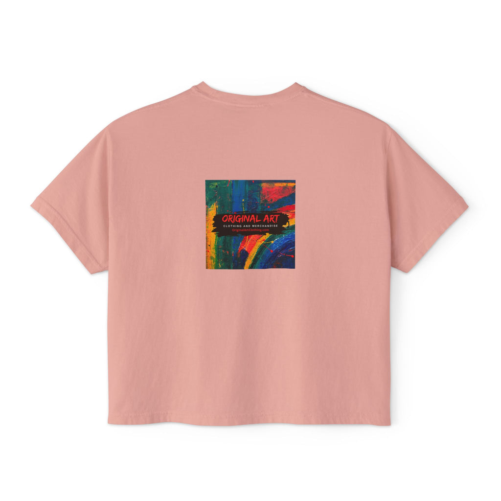 Live Music Is My Jam Boxy Tee — Women's Cropped Graphic Concert T‑Shirt