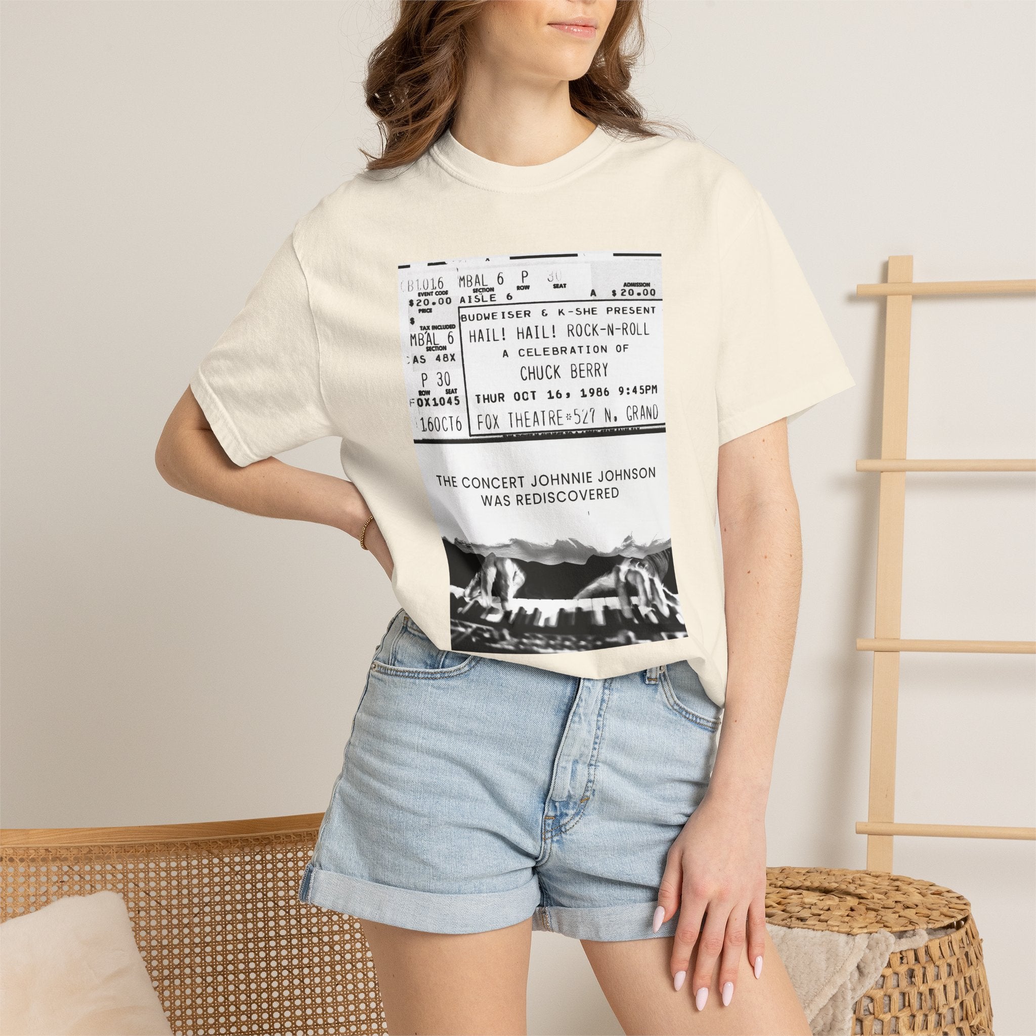 "The Concert Johnnie Johnson Was Rediscovered" Graphic T-Shirt