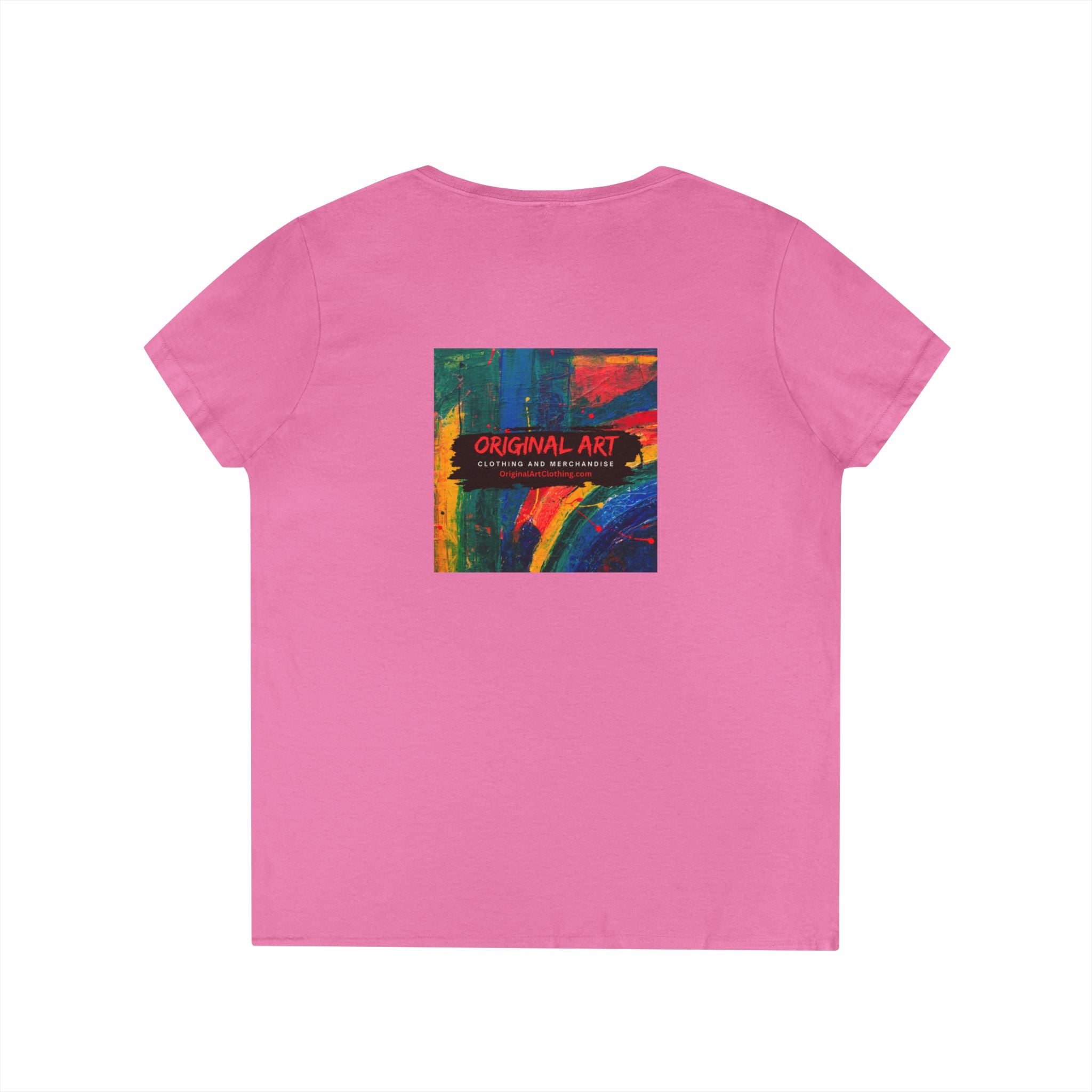 Crazy Bitch Bingo Ladies' V-Neck T-Shirt — Funny Bingo Tee for Women