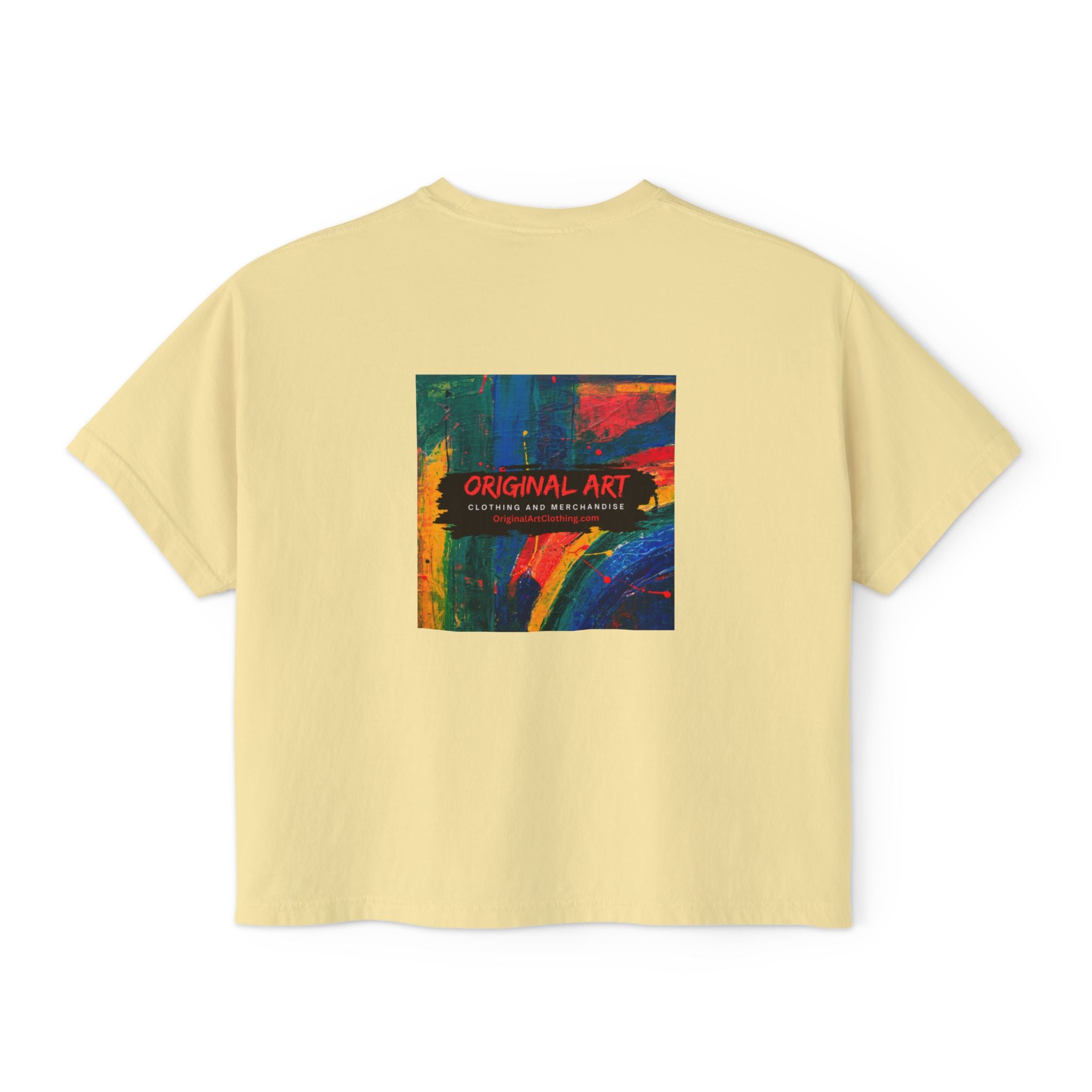 "Fierce Fearless Fabulous"Women's Boxy Tee — Minimal Script Graphic