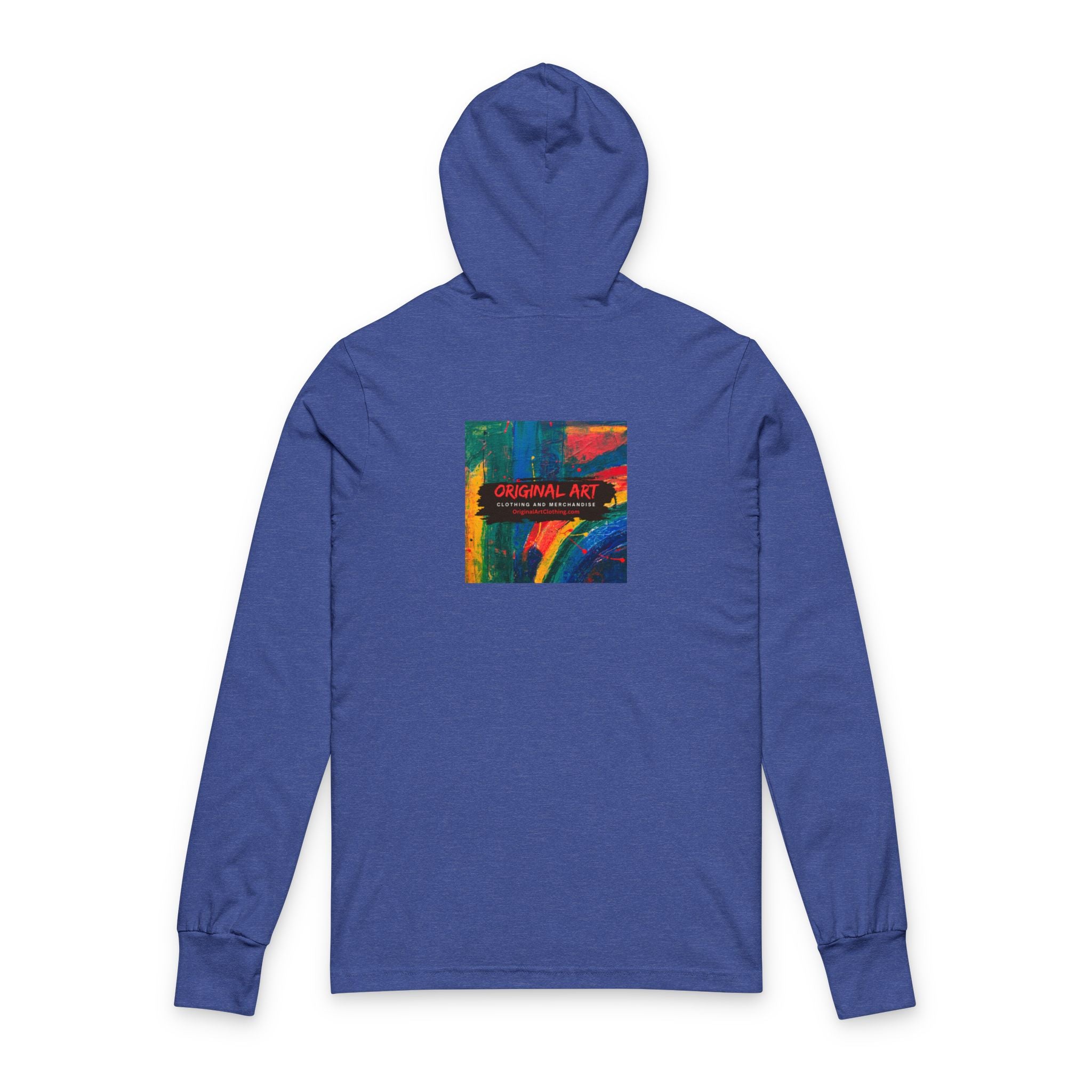 "Game On! Level Up!" Long-Sleeve Hooded Tee