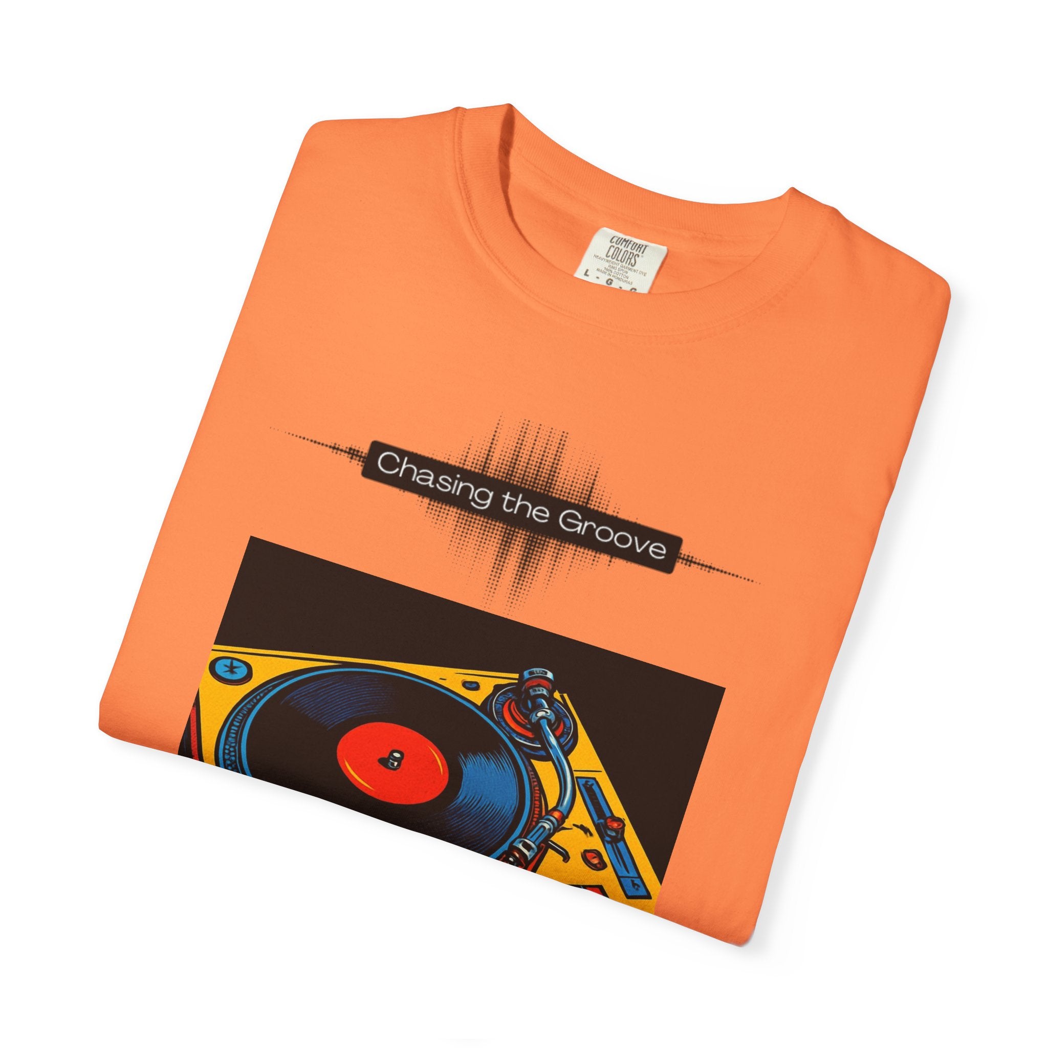 “Chasing the Groove” Retro Soundwave Tee