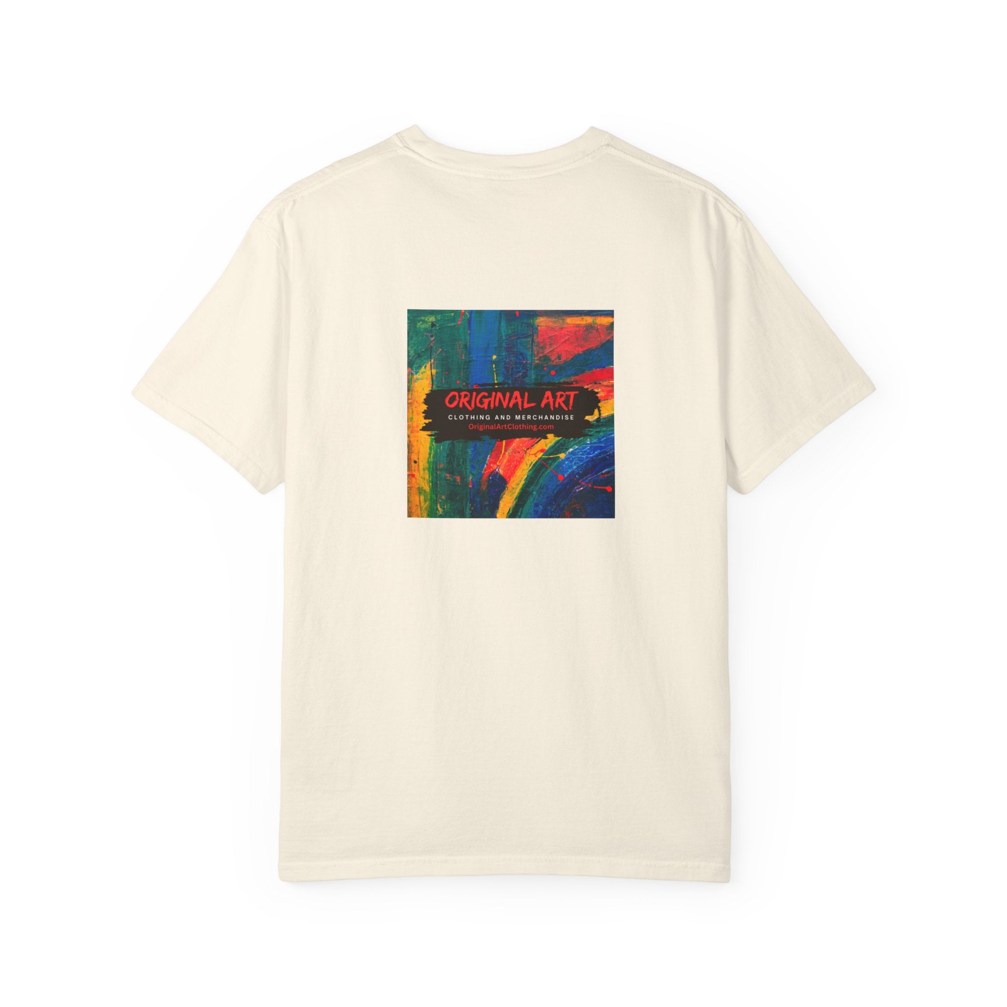 Teacher T-Shirt — "I teach. Kids first. Glitter optional." (Original Art Back)