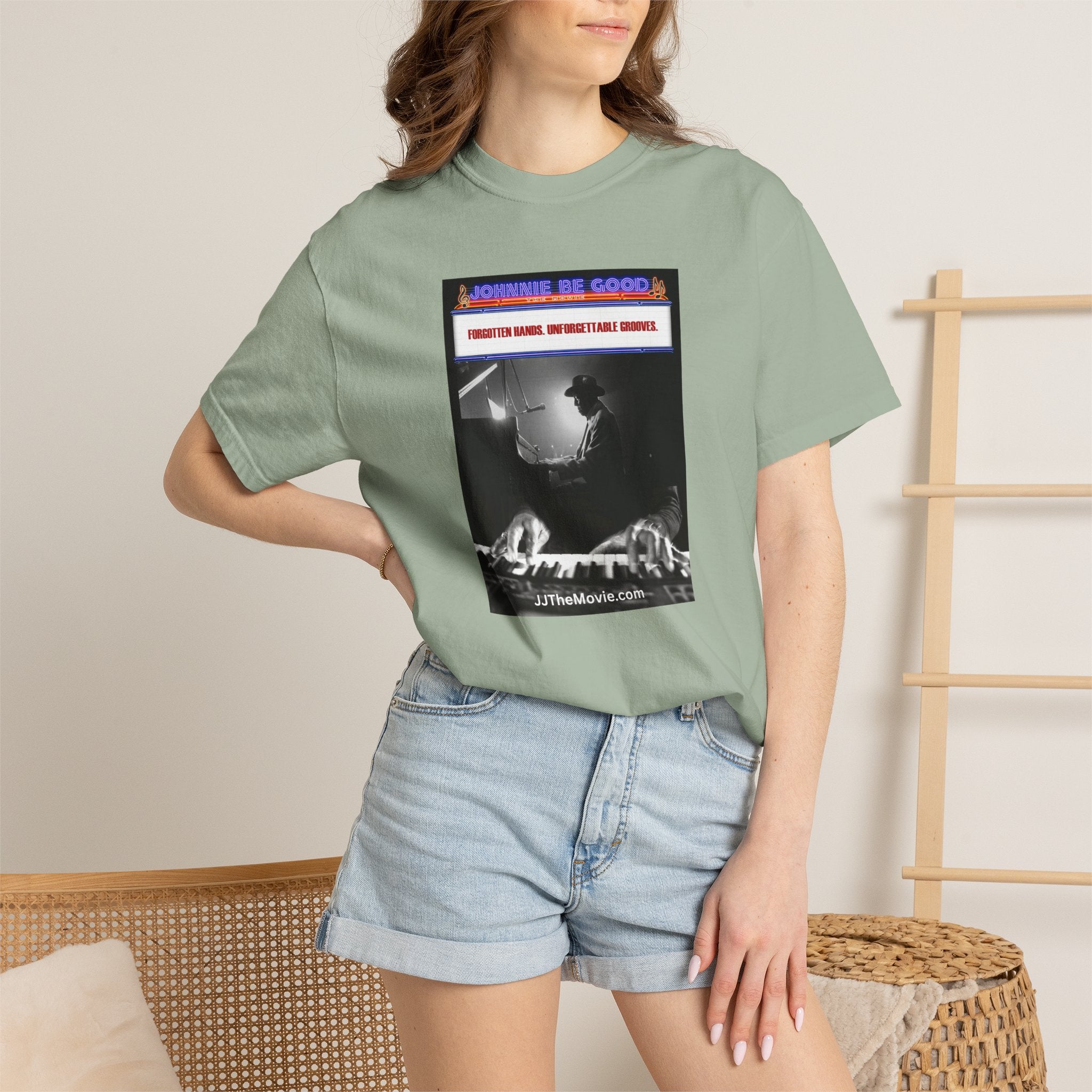 Team Johnnie Graphic T-Shirt — "Johnnie Be Good" Retro Rock Tee