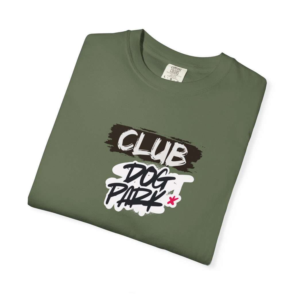 Club Dog Park Unisex Garment-Dyed T-shirt