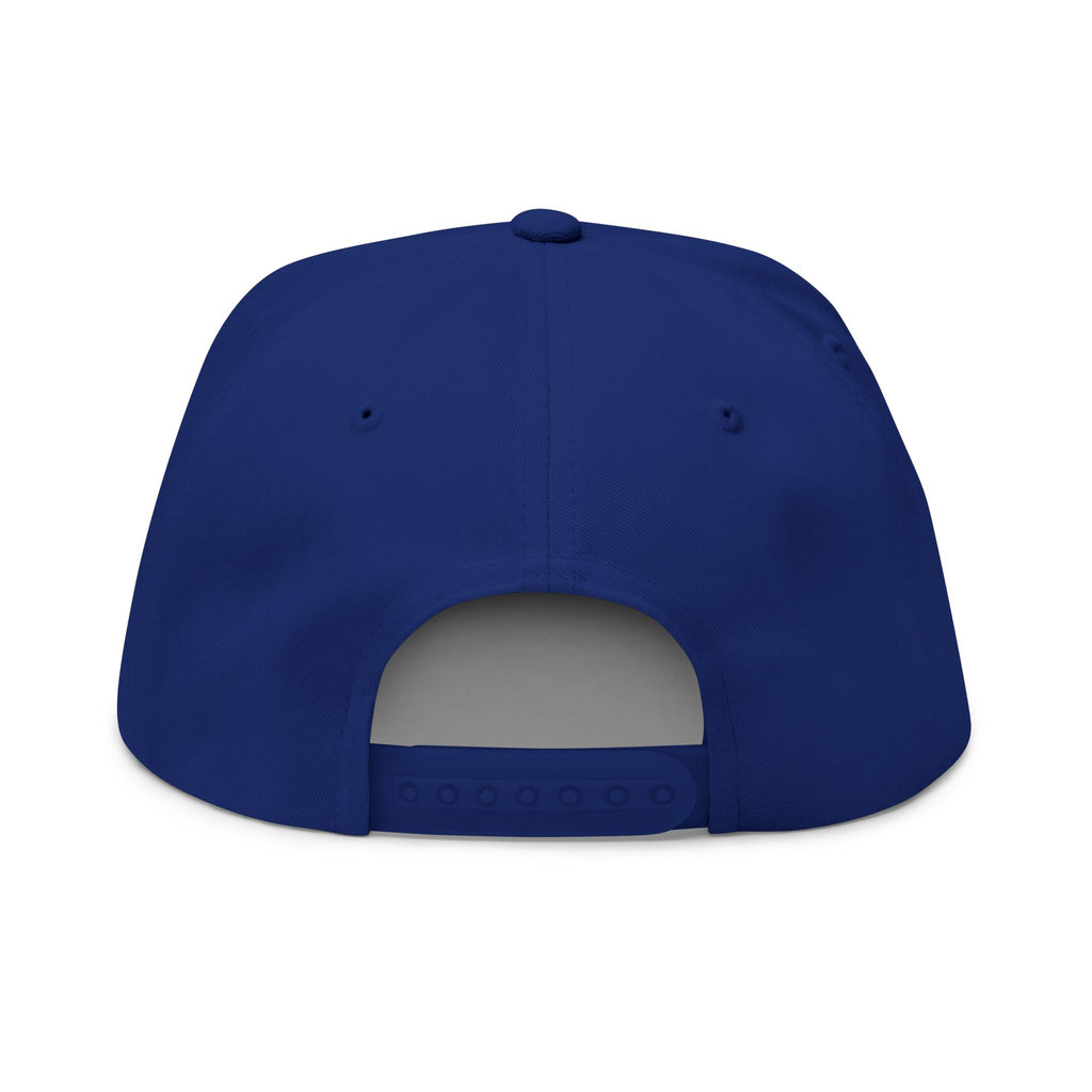 Live Music Is My Jam Embroidered Flat Bill Cap — Guitar & Mic Music Lover Snapback