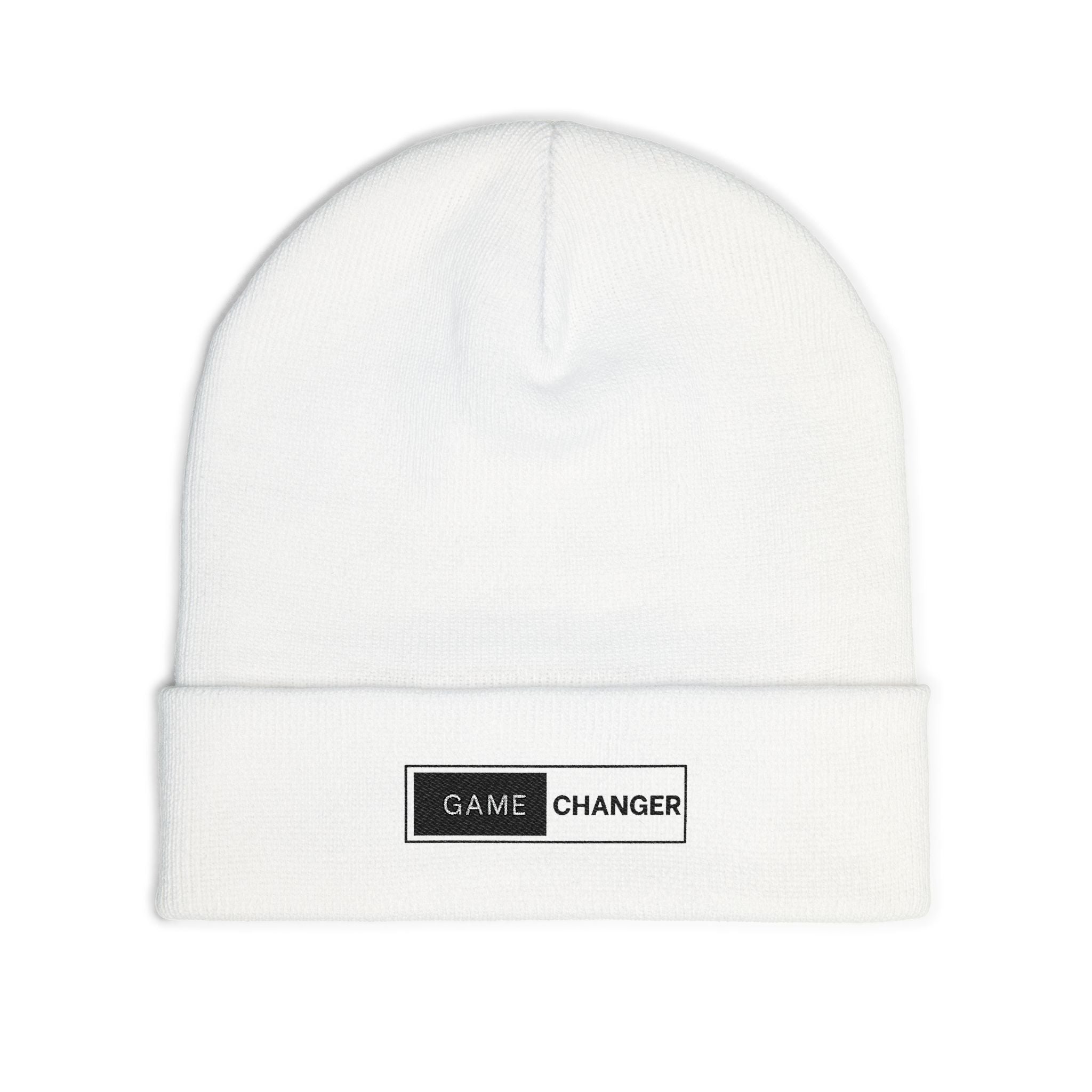 Game Changer Embroidered Knit Beanie