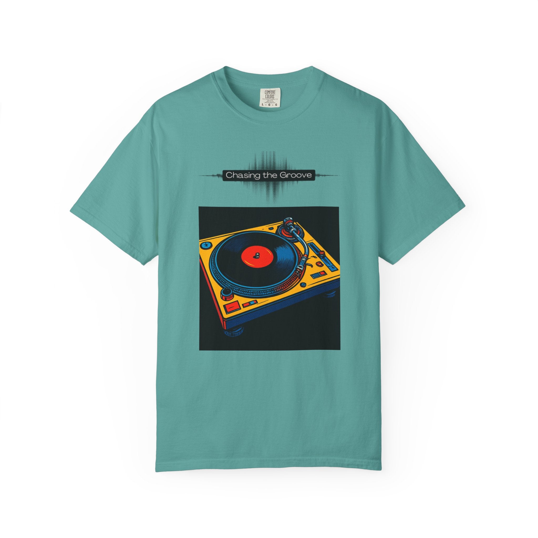 “Chasing the Groove” Retro Soundwave Tee