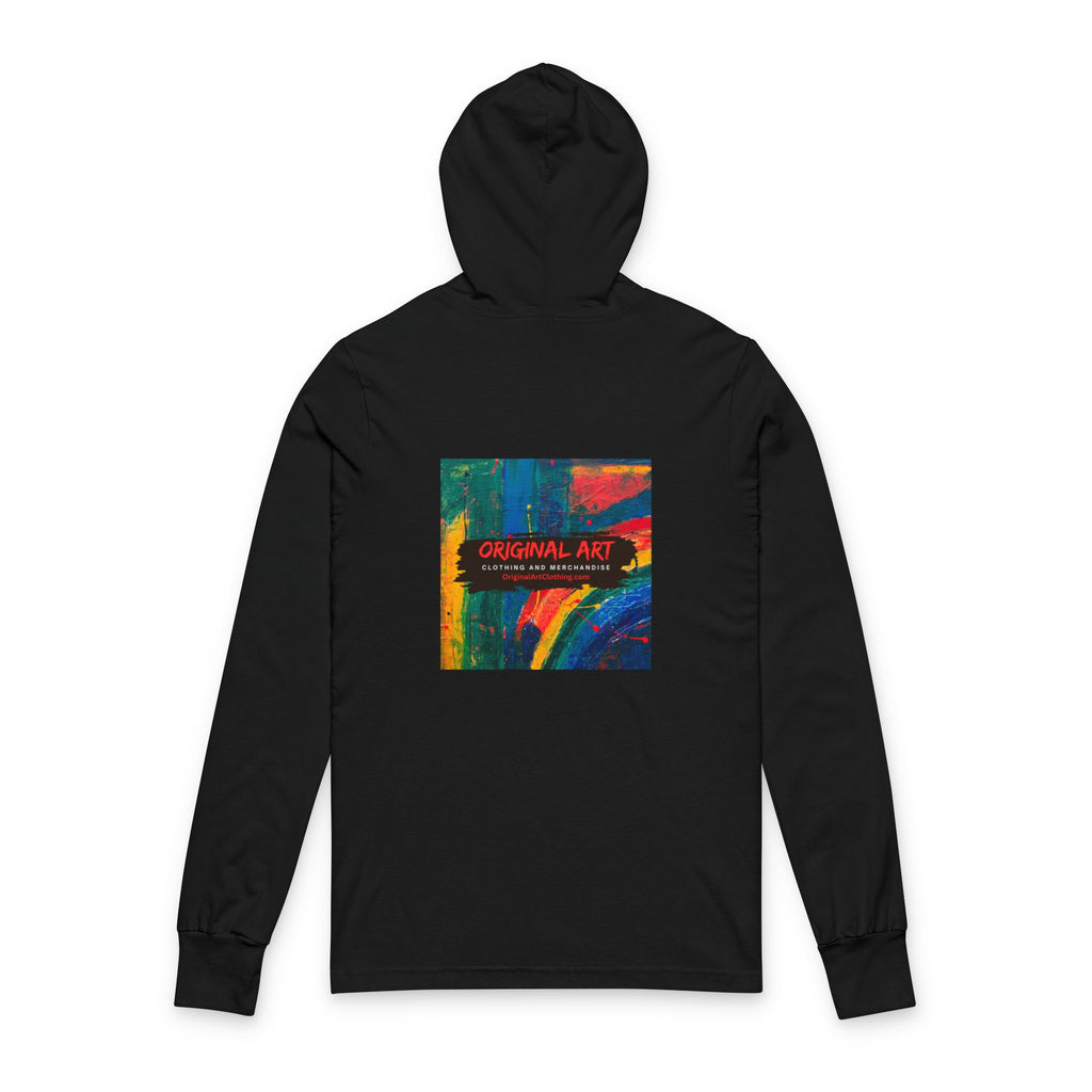 Prism Wave Hooded Long-Sleeve Tee