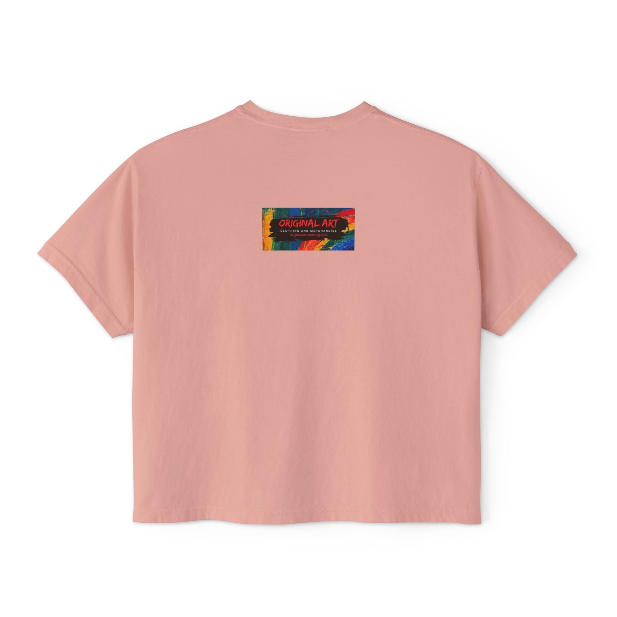 Coolest Grandma in the World Boxy Tee — Cute Women's Cropped Grandmother Shirt