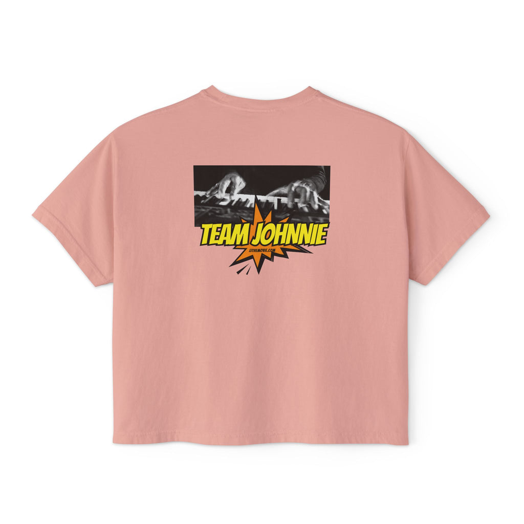 'The Concert: Johnnie Johnson' Ticket Design Graphic Boxy Tee